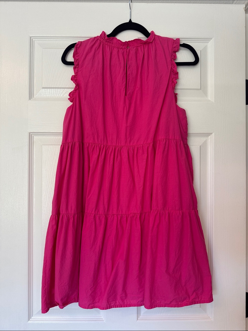 Pink Ruffle Tiered Dress - Picture 4 of 4